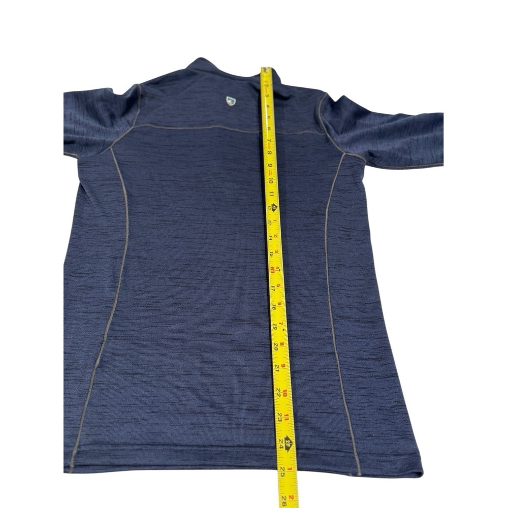 Kuhl 1/4 Zip Pullover Sweater‎ Youth L 14-16 Blue Hiking Outdoors - Picture 9 of 14